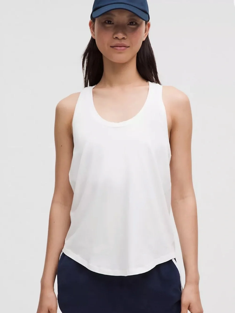 Lululemon White Racerback Tank - Picture 1 of 3